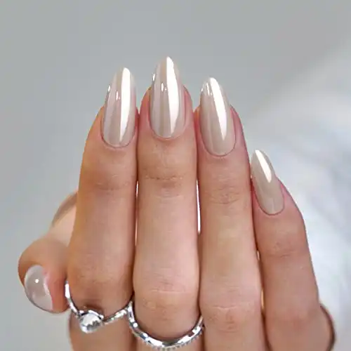 Press On Nails Medium - Almond Press On Nails, Glue On Nails