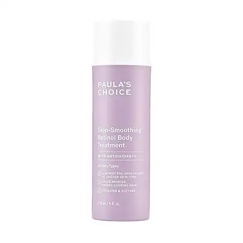 Paula's Choice Retinol Skin-Smoothing Body Treatment, Shea Butter, Vitamin C & E Lotion, Anti-Aging Moisturizer, 4 Ounce