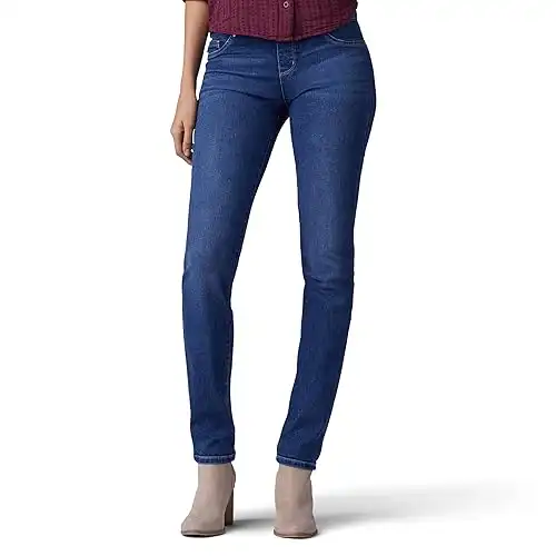 Lee Women's Sculpting Slim Fit Slim Leg Pull On Jean