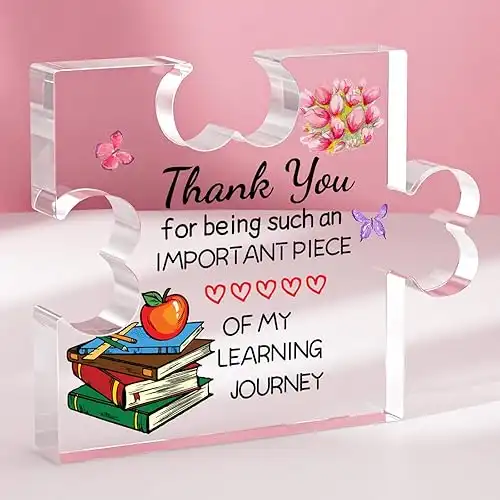 Acrylic Thank You Plaque